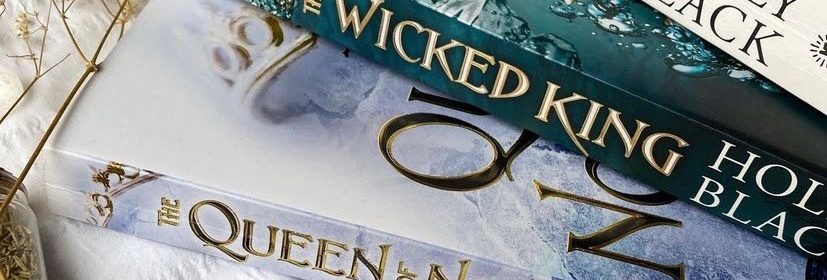 Stack of three books from "The Cruel Prince" series